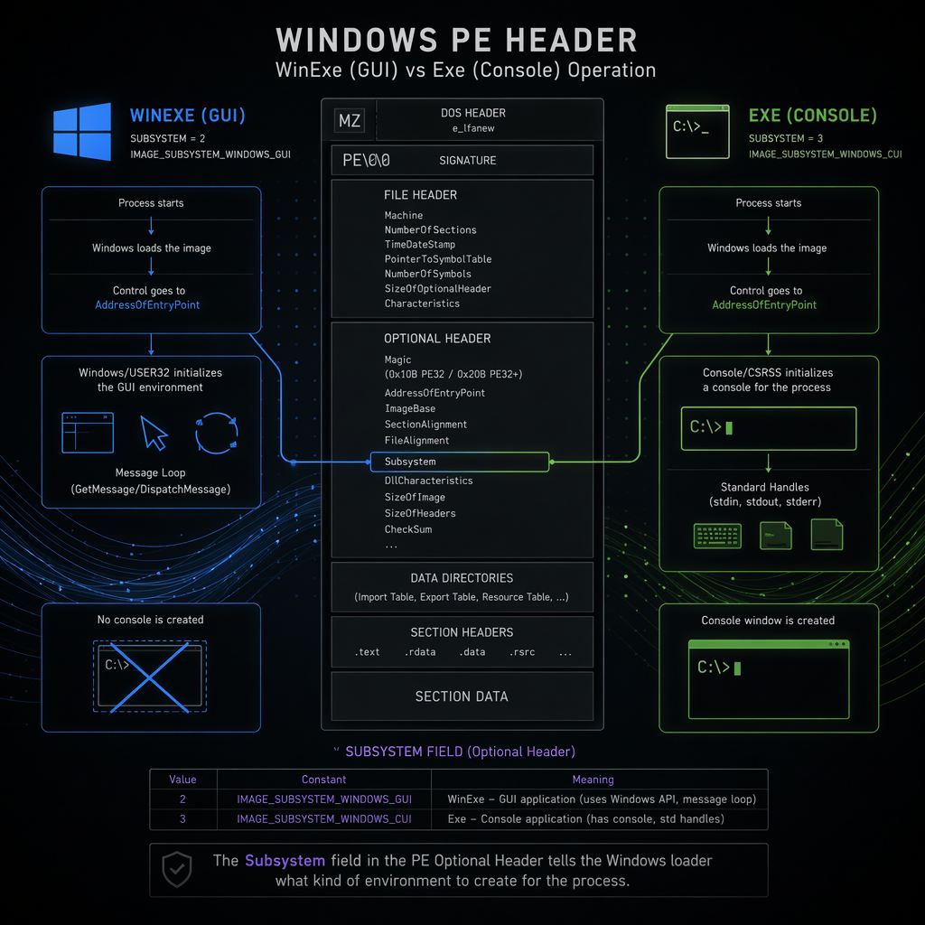 Console Gui Pe Header