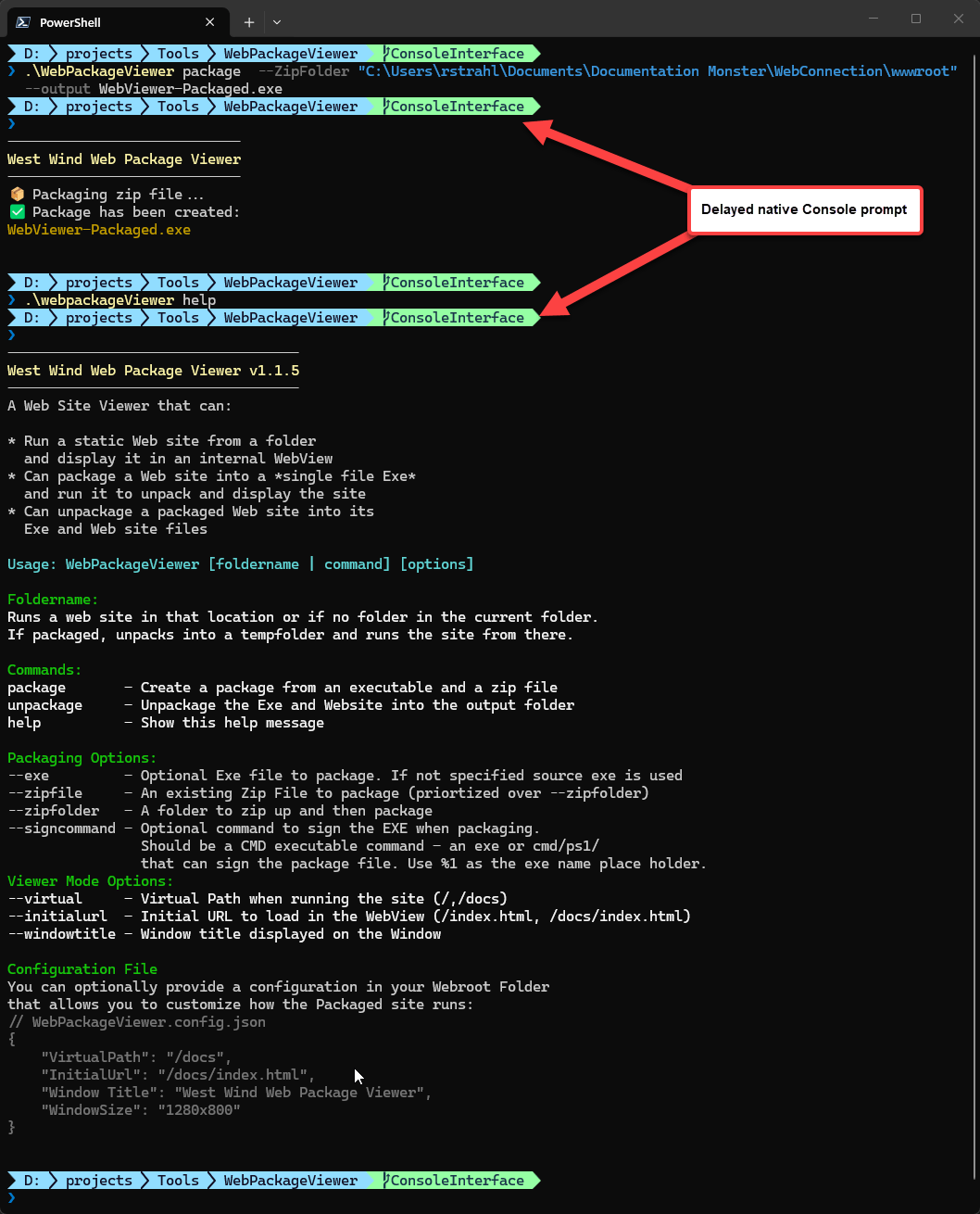 Hacked Gui Console