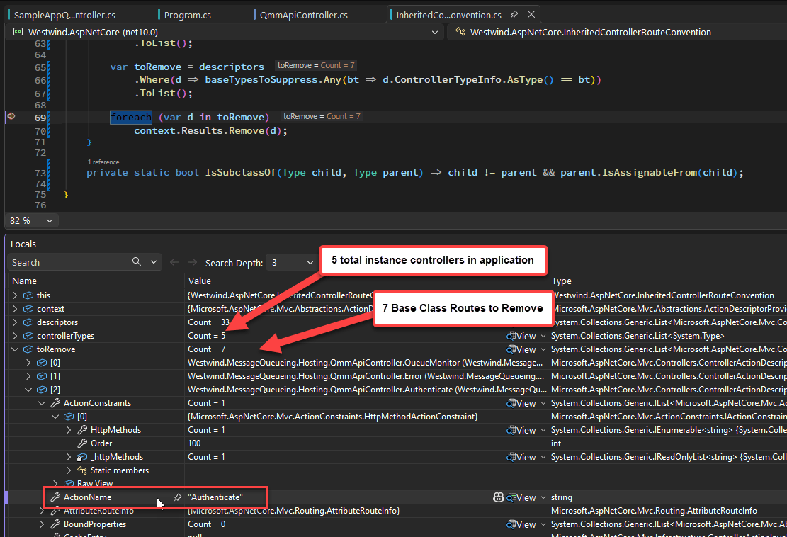 Routes To Remove In Startup Processing