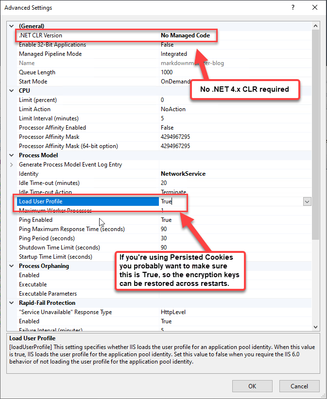 IIS Application Pool