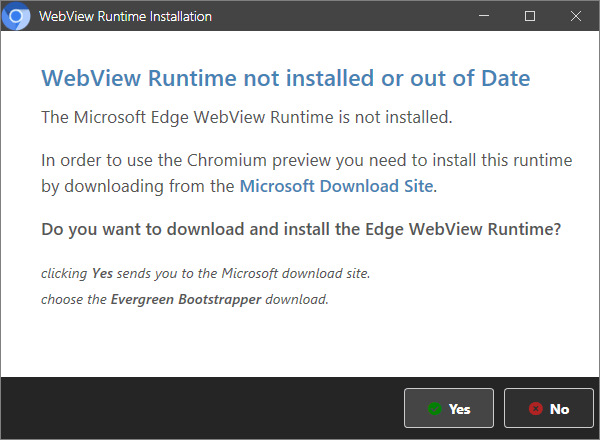 Taking The New Chromium Webview2 Control For A Spin In .Net - Part 1 - Rick  Strahl'S Web Log