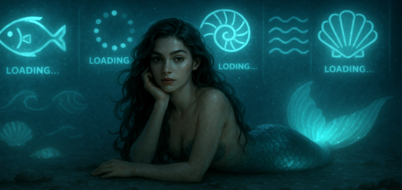 Mermaid Loading Banner