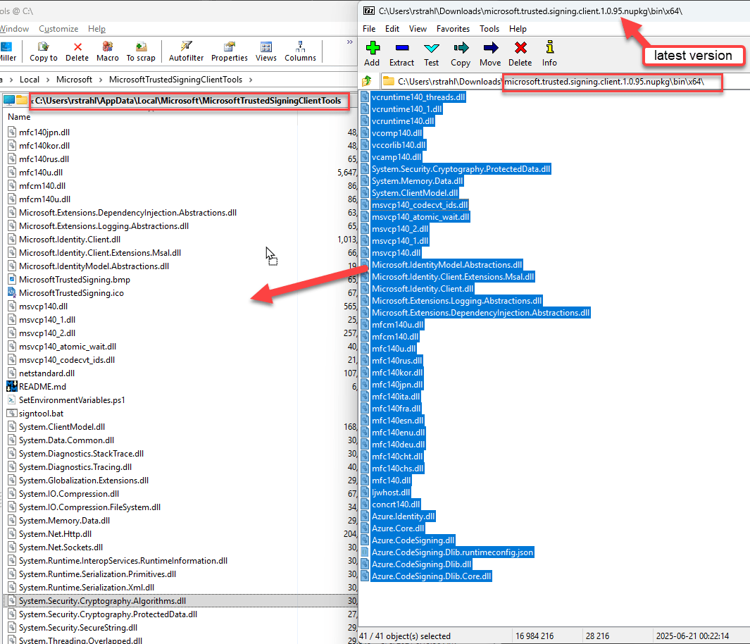 Trusted Signing Sdk Updating To Latest Version