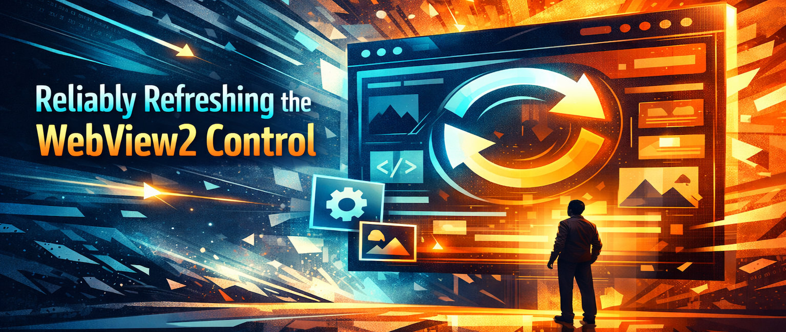 Web View Refresh Banner