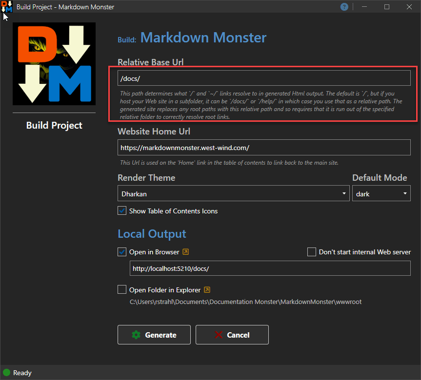 Providing Page Base Path When Rendering